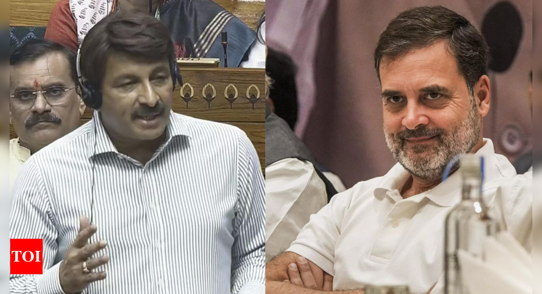 Rahul Gandhi needs mental health checkup: BJP's Manoj Tiwari