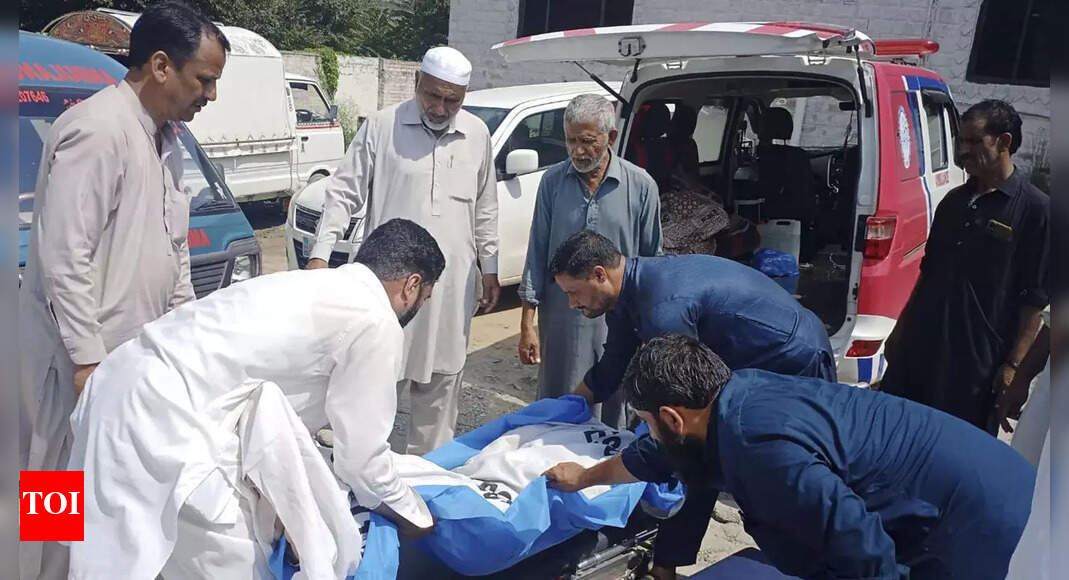 42 killed in two separate bus accidents in Pakistan - Times of India
