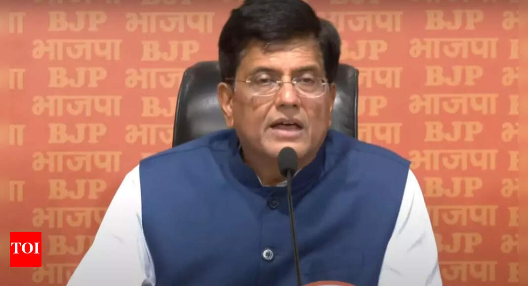 Piyush Goyal seeks higher investment from Singapore | India Business News
