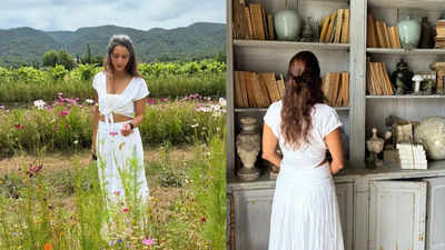 Triptii Dimri shares glimpses of her dreamy France vacation, as she manifests her own little farm - PICS inside