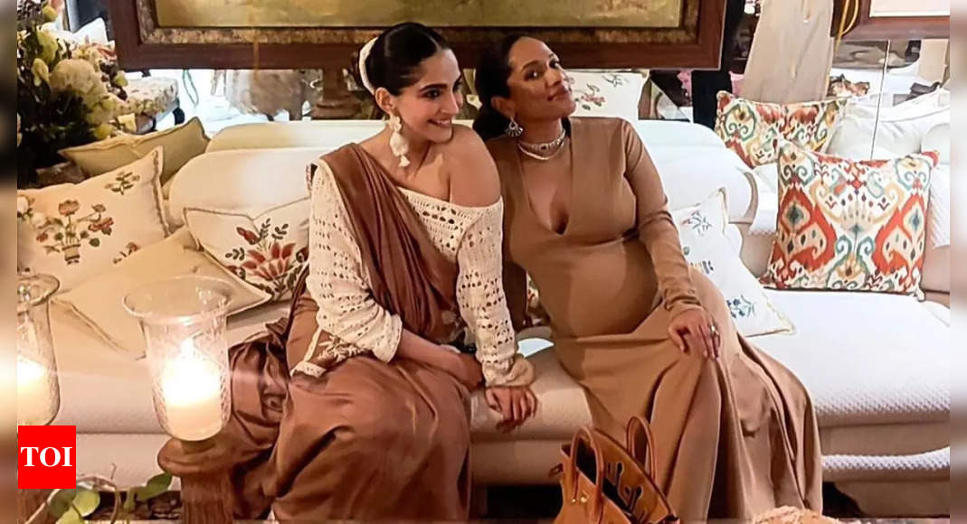 Inside Masaba Gupta’s stylish baby shower: Bollywood divas, biscuits and a pregnancy glow