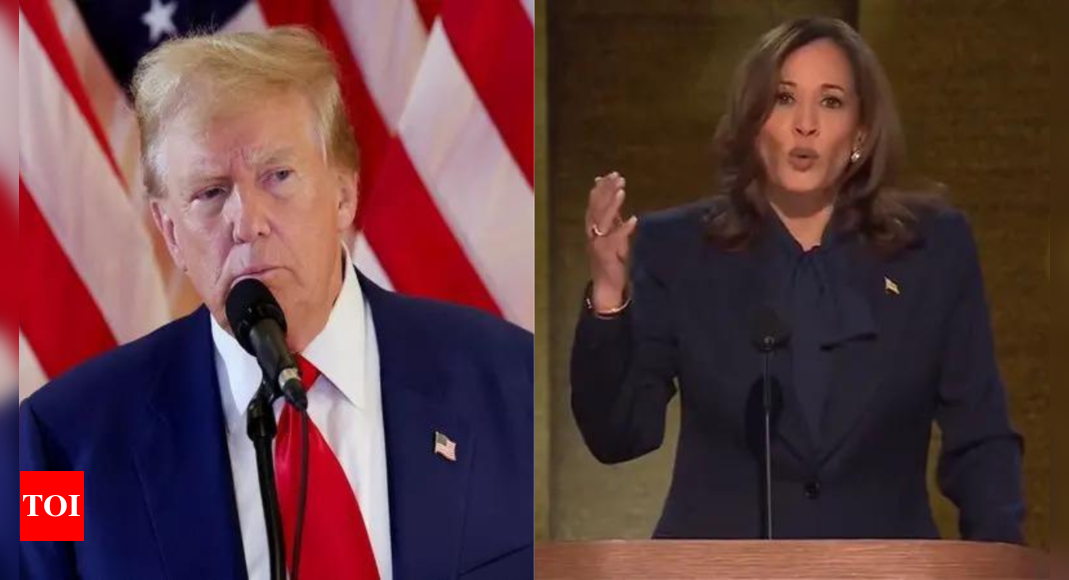 Trump’s campaign to target ‘Comrade’ and ‘Border Czar’ Kamala over economy and border security – Times of India