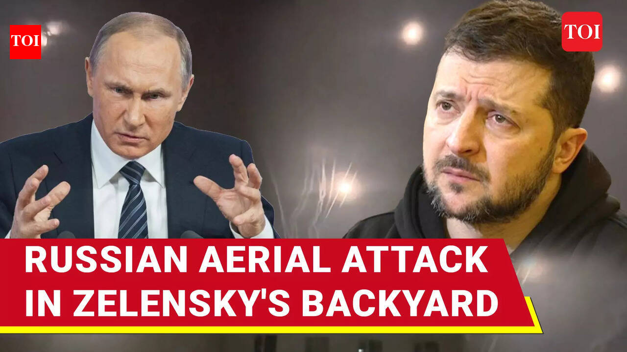 Russia Launches Aerial Attack On Ukraine Capital Region; Putin's Men ...