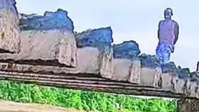 Assam flood: Parts of Silchar-Bairabi railway track washed away