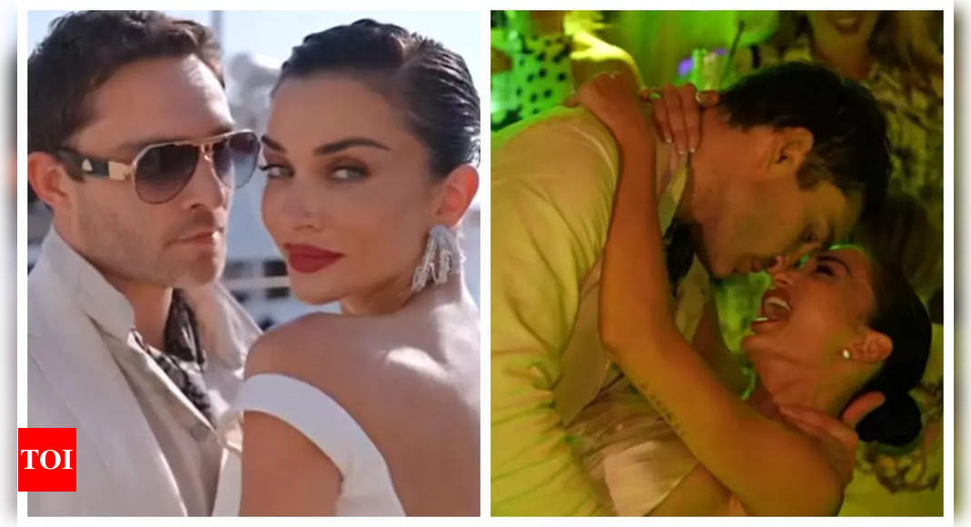 Newly weds Amy Jackson and Ed Westwick share glimpses from their luxury yacht ‘Welcome Party’ in Italy – WATCH |