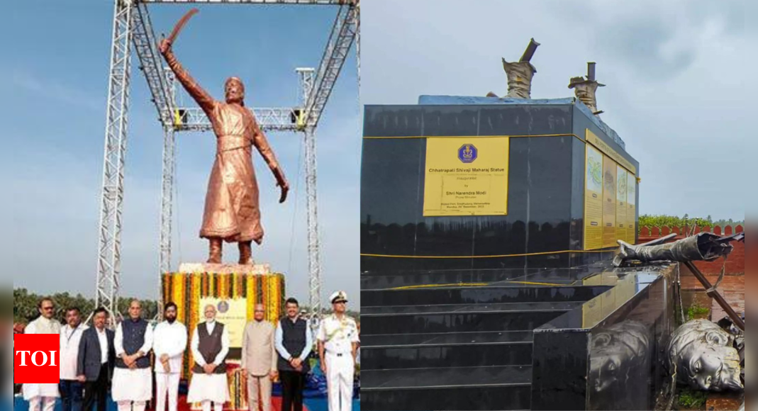 Statue of Shivaji Crumbles: A Symbol of Unraveled Promises