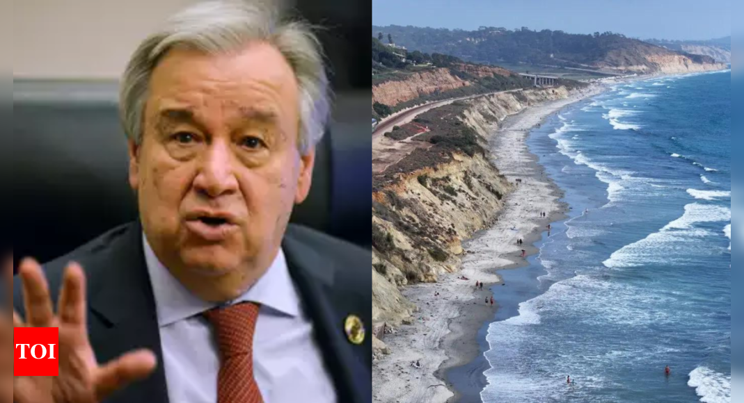 ‘No lifeboat to safety’: UN chief Guterres urges global action as Pacific faces sea-level crisis – Times of India