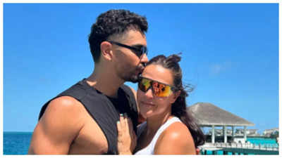 Neha Dhupia wakes up with a big smile as hubby Angad Bedi sings Happy Birthday for his 'Wonderwoman' - Watch