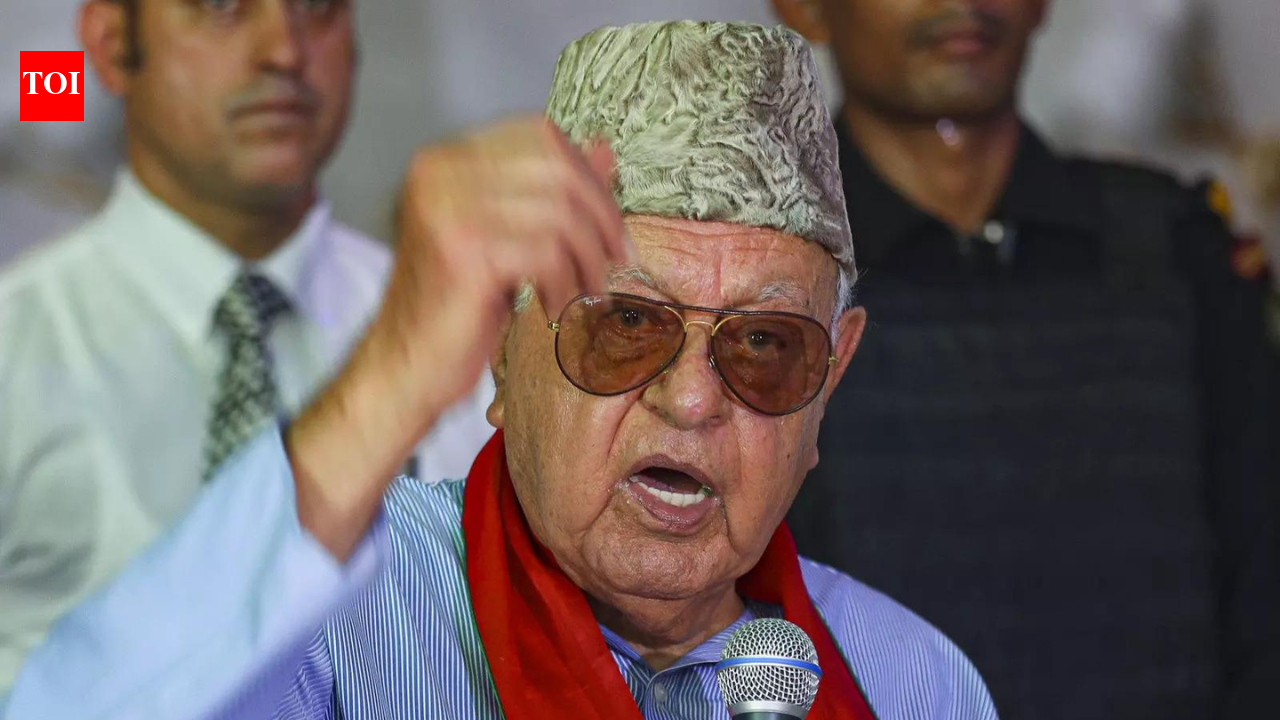 J&K polls: 'Sab manifesto mein hai,' says Farooq Abdullah on diplomatic ...