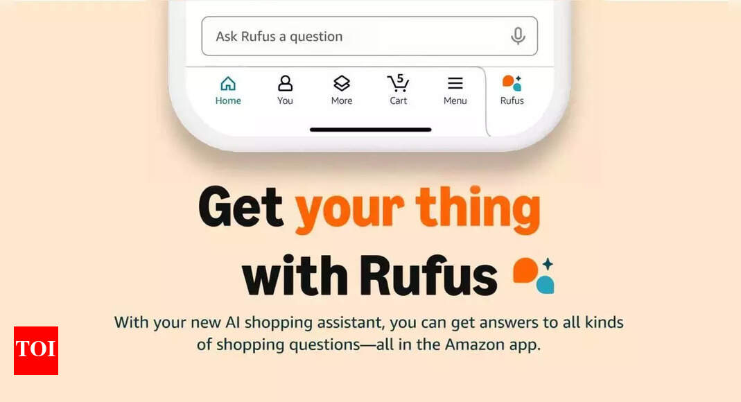 Amazon: Amazon beta launches GenAI shopping assistant Rufus in India ...