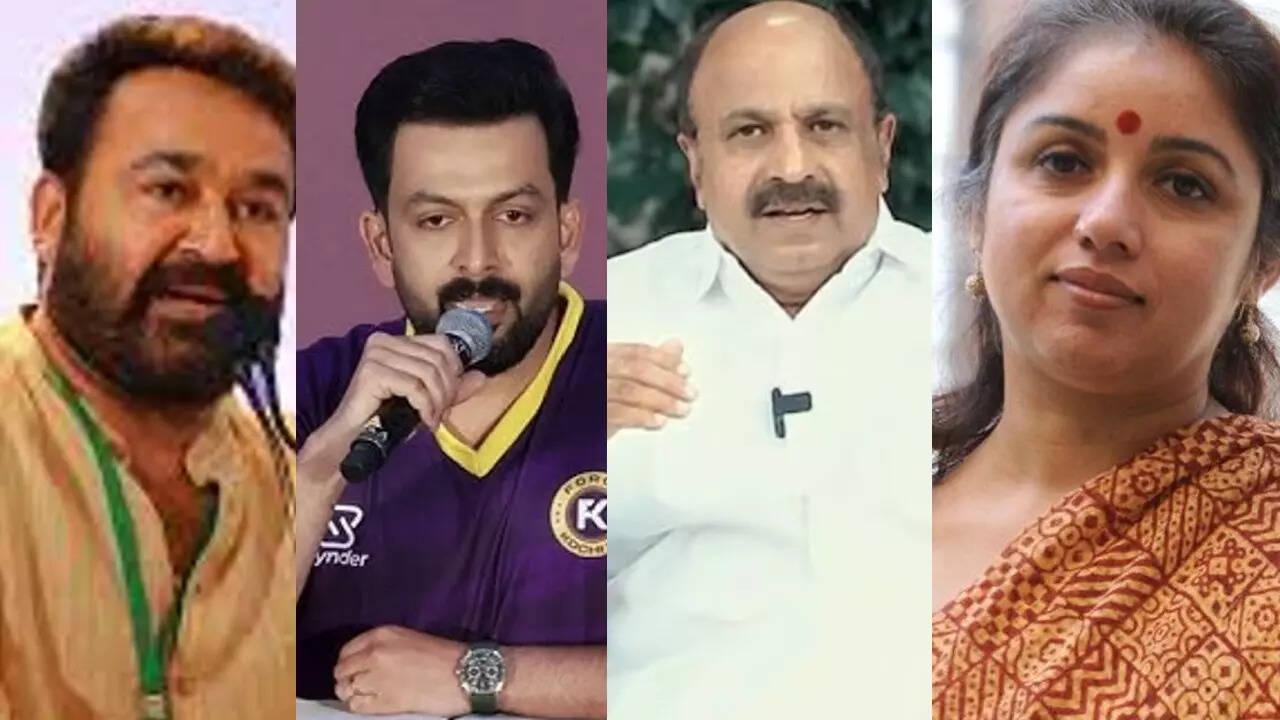 Mollywood sexual News: Hema Committee report: Mohanlal, Privthiraj,  Siddique, Tovino Thomas to Revathy, check out how Malayalam cinema stars  reacted over the harassment allegations | - Times of India