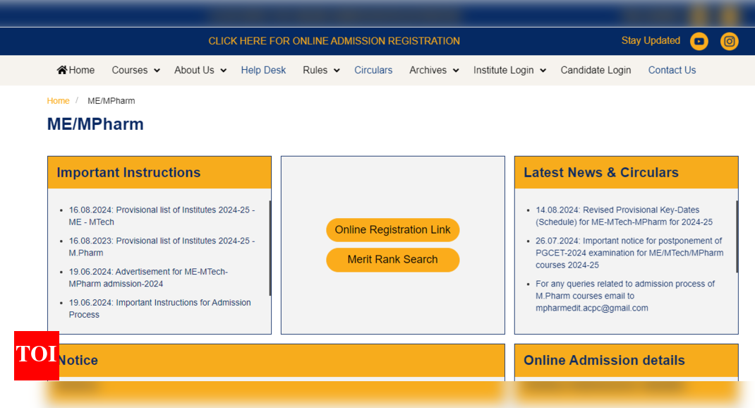 Gujarat PGCET counselling round 1 seat allotment result out: Check direct link here