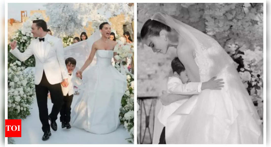 Amy Jackson shares ‘enchanting’ photos from her wedding ceremony with Ed Westwick: ‘It was pure magic’ |