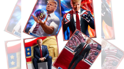 Trump mocked for launching bizarre NFT cards featuring him dancing: 'Imagine voting for this fraudster'