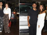 Rhea arrives with rumoured BF at Shibani’s birthday