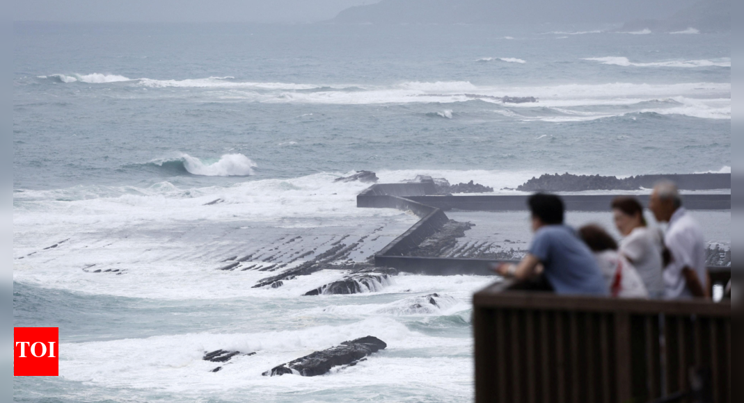 Japan on high alert as Typhoon Shanshan nears with torrential rain and gusty winds