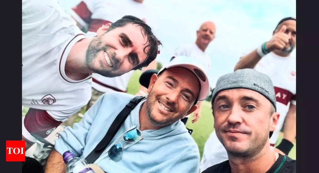 Tom Felton, Matthew Lewis Hold Charity Cricket Match