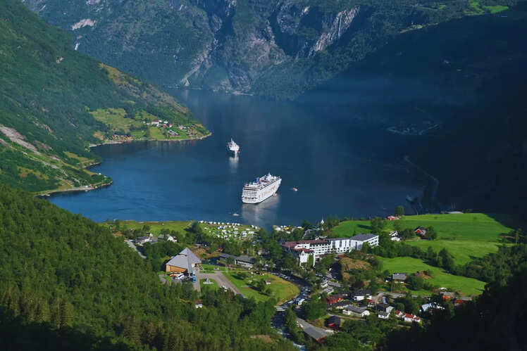 The Norwegian fjords