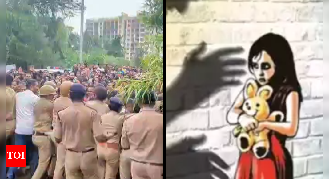 Massive protest in Gujarat after man rapes friend's 3-year-old daughter ...