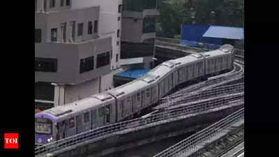 47,000 passengers travelled on the green line of Kolkata metro on Tuesday