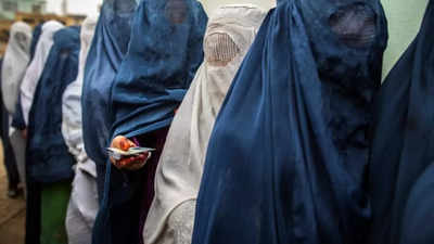 Afghan women filmed singing in protest of ban on their voices