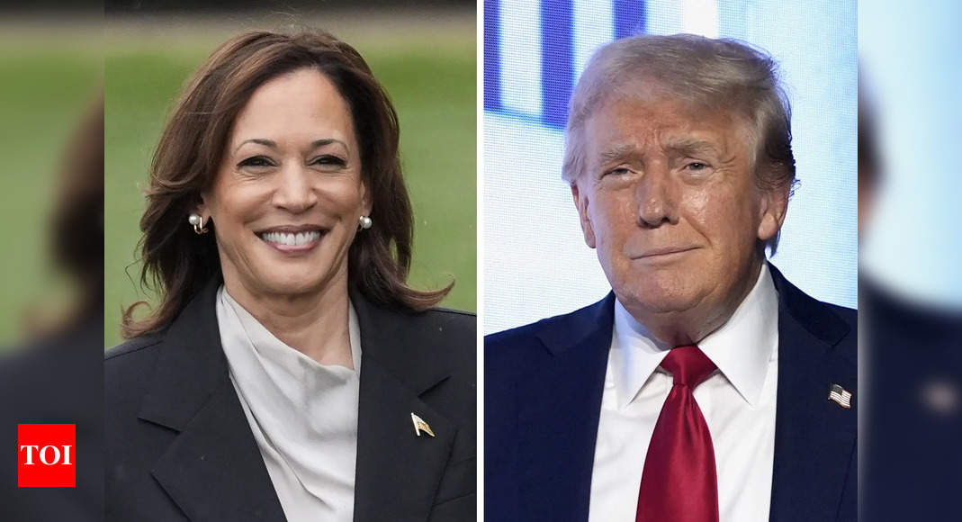 Is US media actually pro-Kamala Harris and anti-Donald Trump? Study says… | World News – Times of India