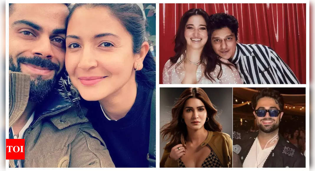 Kriti Sanon and Kabir Bahia’s social media PDA, Old video of Anushka Sharma and Virat Kohli shopping in London goes viral, Vijay Varma on not hiding relationship with Tamannaah Bhatia: Top 5 entertainment news of the day | – Times of India