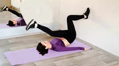 Give a unique twist to your home workout with wall pilates