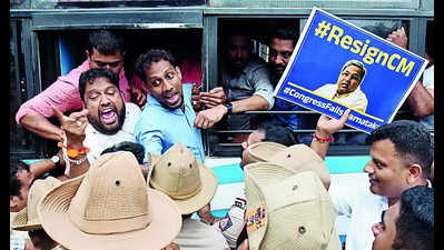 BJP activists detained while staging rasta roko protest