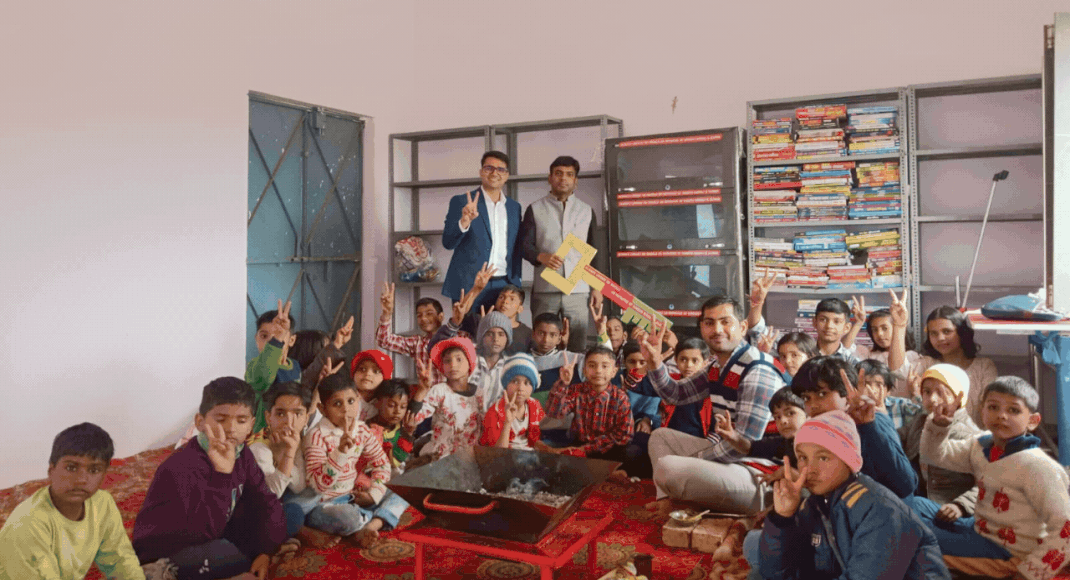 Gifting the poor a paradise & libraries; US-NRI teen and CISF officer's ...