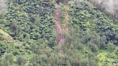 Landslide zone active in Uttarkashi’s Varunavat mountain after over 2 decades; 200 people evacuated following heavy rockfall