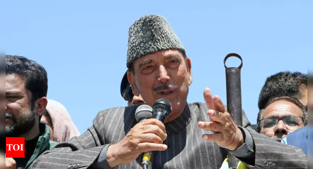 Ghulam Nabi Azad Withdraws from Election Campaign