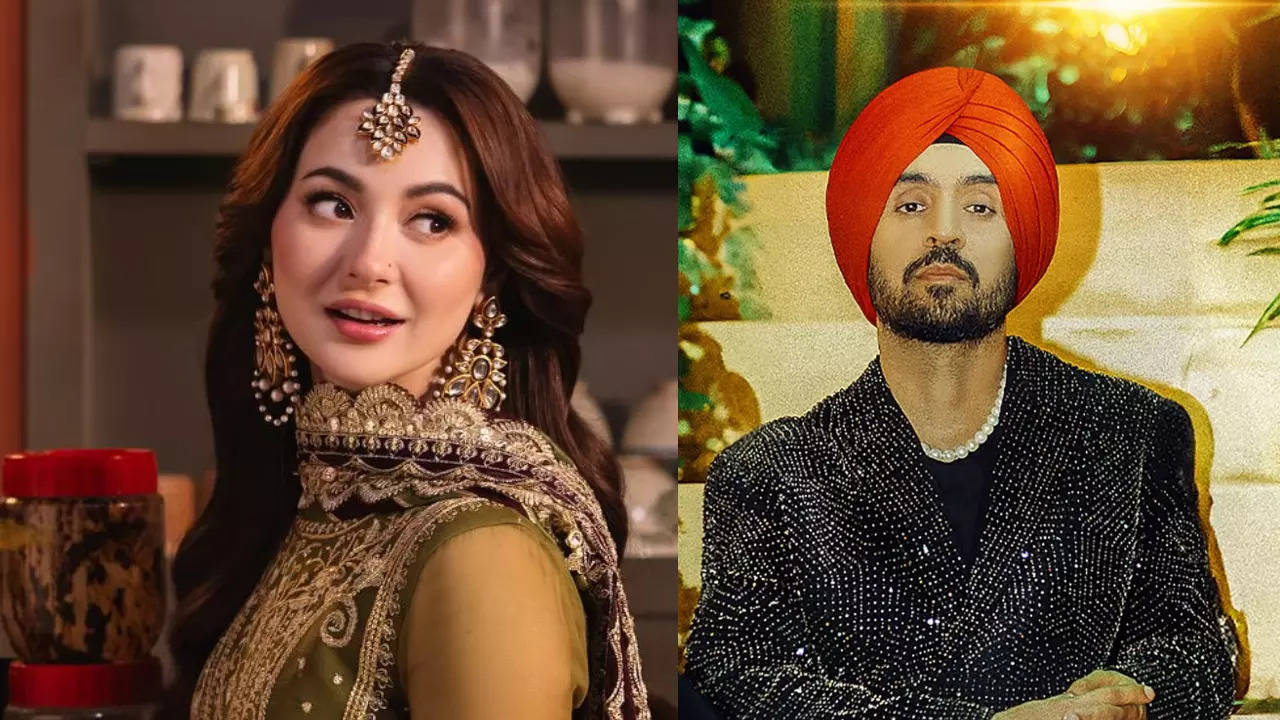 Pakistani actress Hania Amir captures hearts as she vibes to Diljit  Dosanjh