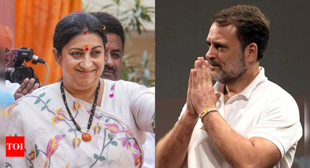 Smriti Irani Critiques Rahul Gandhi's Political Shift