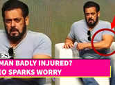 Salman Khan Struggles To Stand At Ganpati Event; Video Leaves Fans Worried