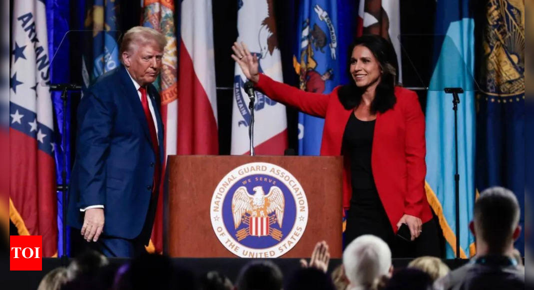 Tulsi Gabbard shares one suggestion that she would give Trump to debate Kamala Harris – Times of India