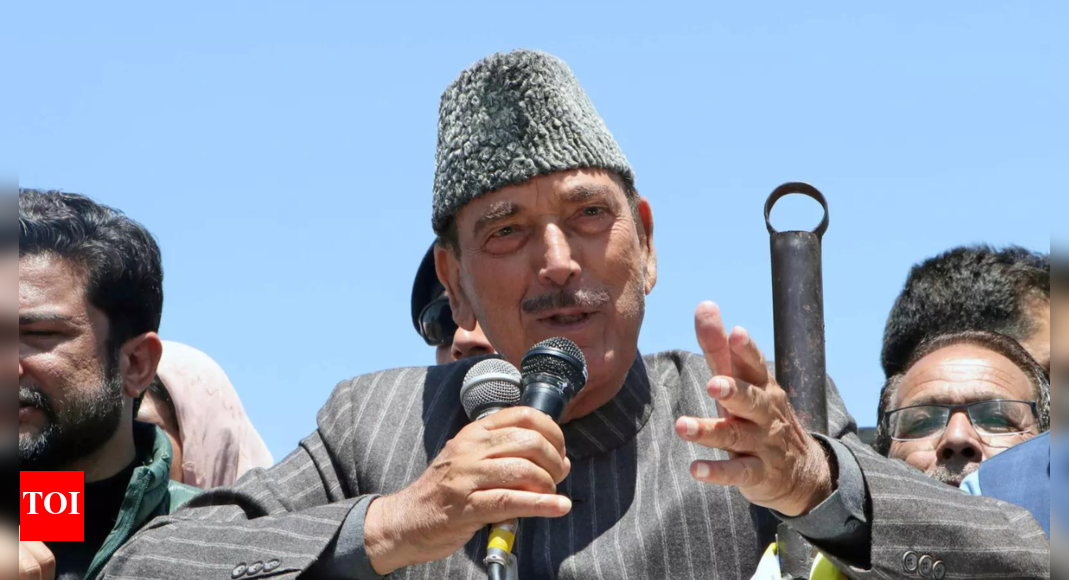 Azad’s absence likely to impact his fledgling party in J&K | India News ...