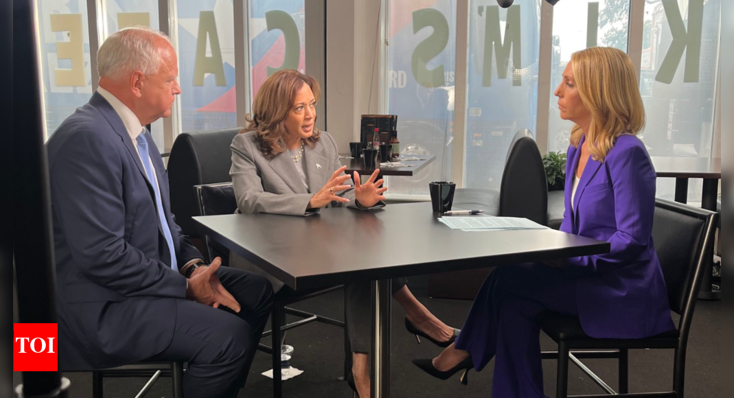 Kamala Harris says her values have not changed, she'd name a Republican in Cabinet if elected