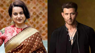 Netizens think Kangana Ranaut took a dig at Hrithik Roshan; the ...