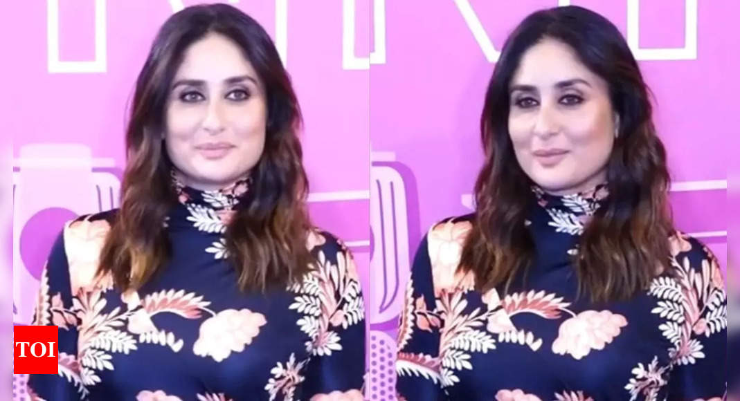 Kareena Kapoor Khan dazzles at an event - Watch