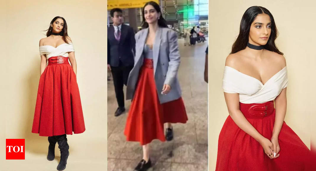 Sonam Kapoor Showcases Versatile Fashion Styles