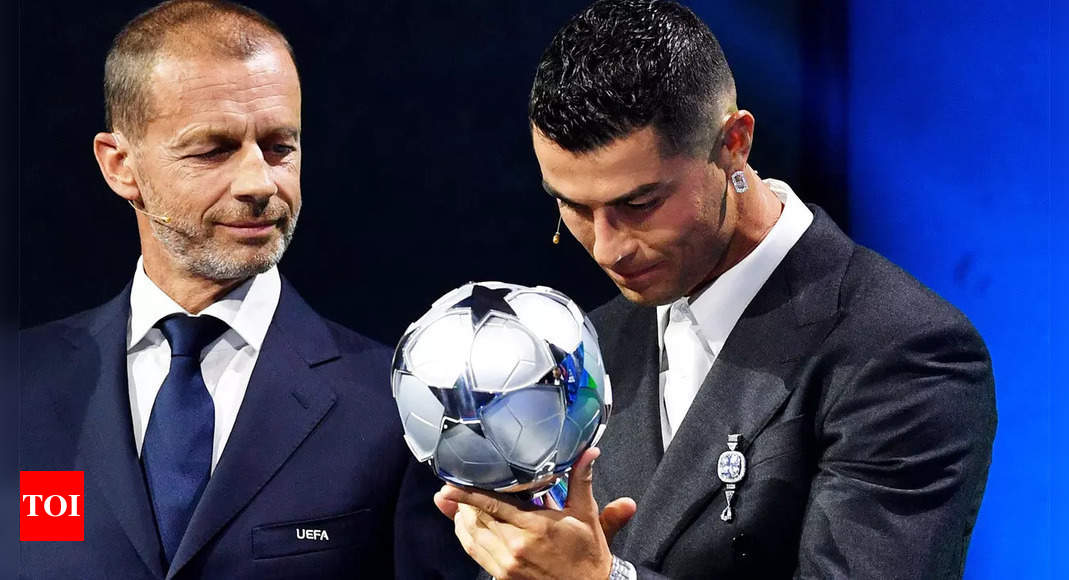 ‘Goals and trophies are like ketchup’: Cristiano Ronaldo on receiving special UEFA award | Football News – Times of India