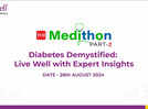 TOI Medithon: Experts joined to discuss risks, complications, prevention and how to live well with diabetes