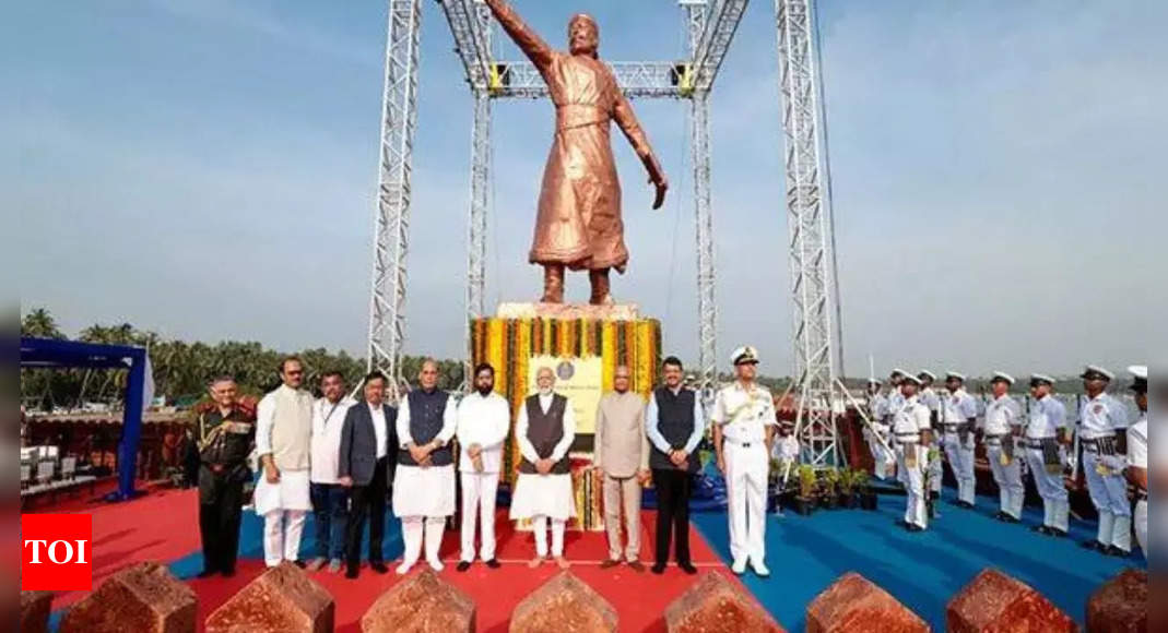 'A pretense': Oppn on PM Modi's apology over Shivaji statue collapse in Maharashtra