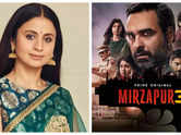 Rasika talks about mixed reviews of Mirzapur 3