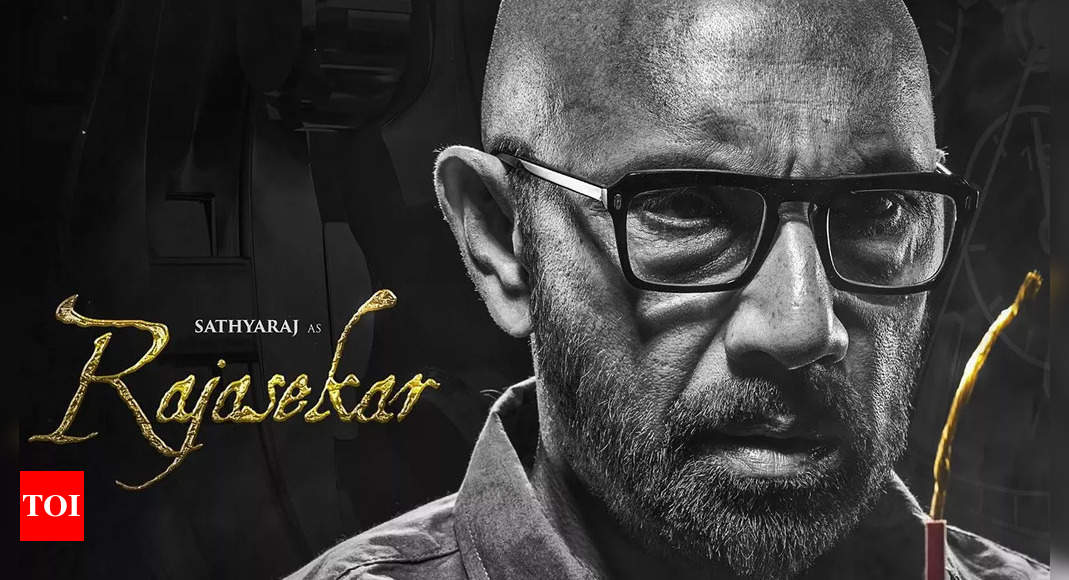 Rajinikanth's Coolie Unveils First Look of Sathyaraj