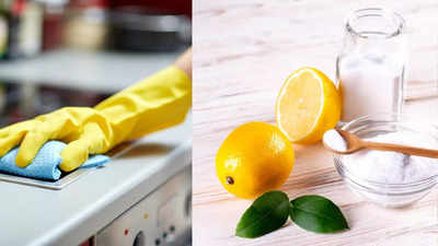 Smart ways to clean the kitchen with cooking ingredients