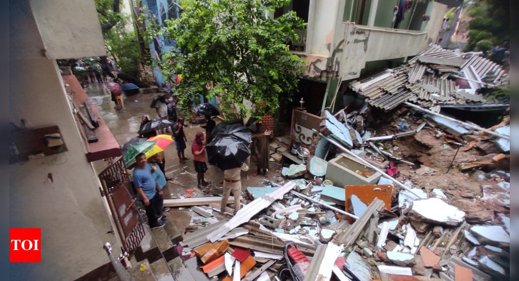 Heavy Rains Cause Severe Flooding in Vijayawada