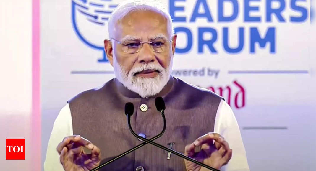 PM Modi Highlights India's Growth Story at Economic Times World Leaders Forum