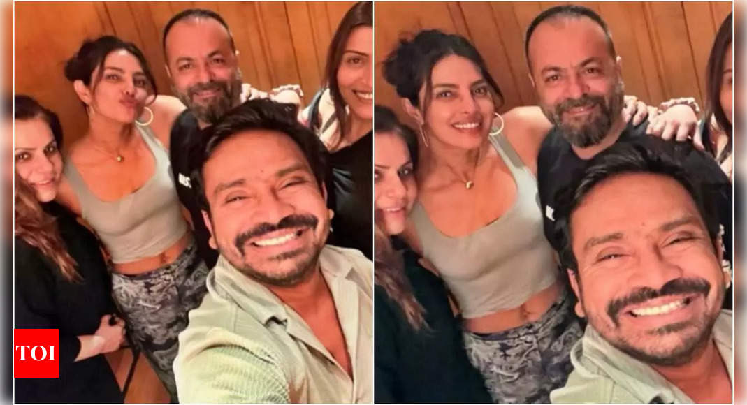 Priyanka Chopra reunites with friends during India visit: Late-night chats, laughter, and a feast to remember | Hindi Movie News